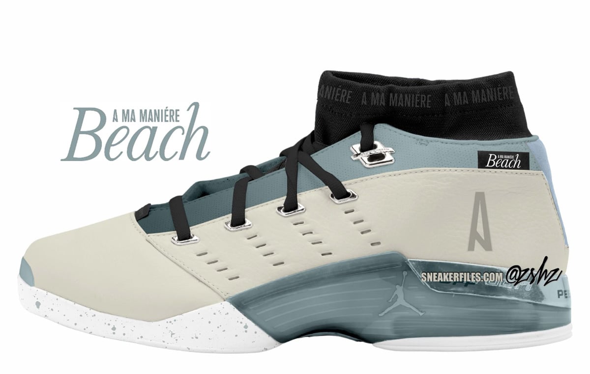 A Ma Maniere Air Jordan 17 Low Beach