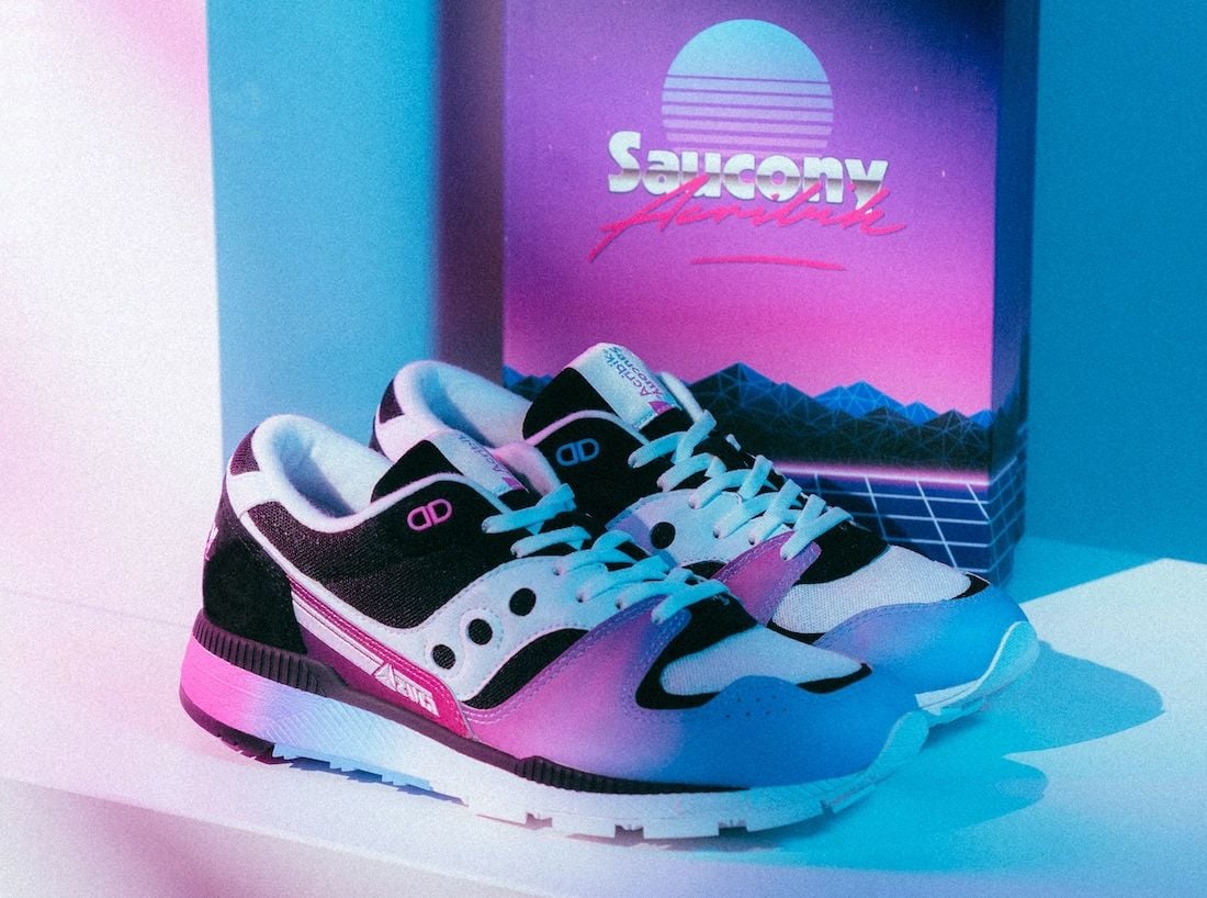 Acribik x Saucony Azura ‘Tech Noir’ Releases June 26th