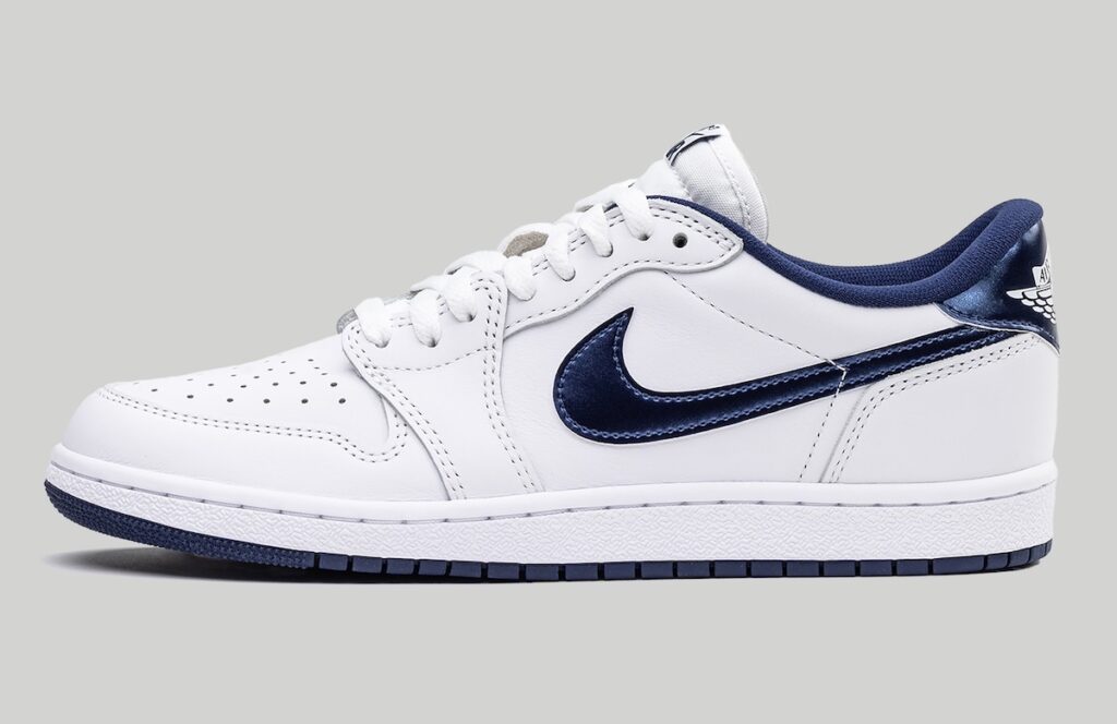 Air Jordan 1 Low 85 Metallic Navy