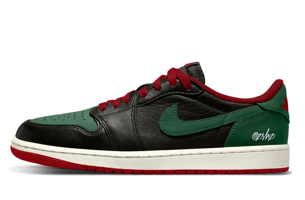 Air Jordan 1 Low OG Gorge Green 2024