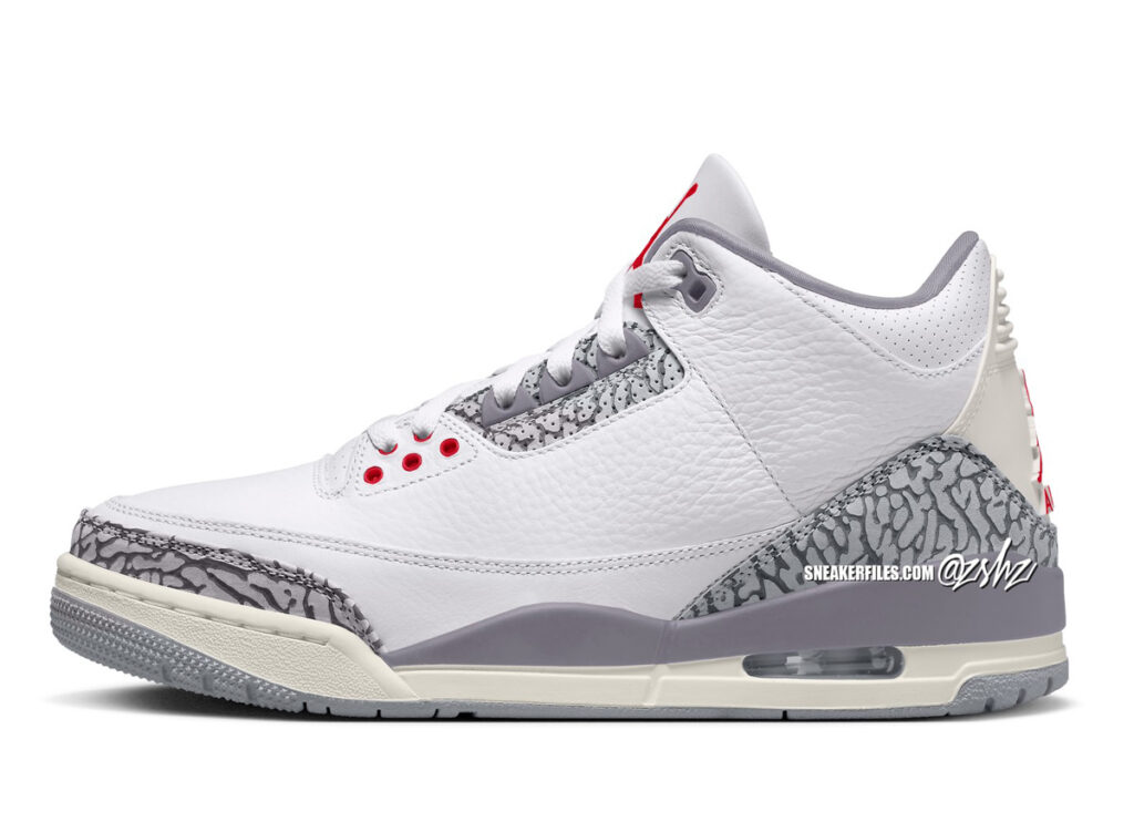 Air Jordan 3 Cement Grey 2024