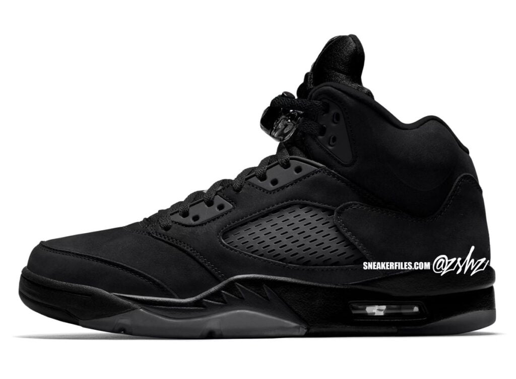 Air Jordan 5 Black Cat Anthracite FZ2239-001