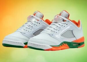 Air Jordan 5 Low GS “Miami Hurricanes” Releases June 2024