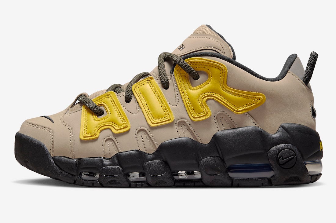 AMBUSH Nike Air More Uptempo Low Limestone FB1299-200 Release Info