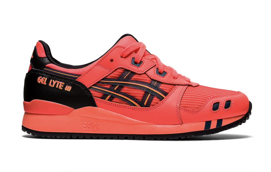 Asics Gel Lyte III Releasing in ‘Sunrise Red’