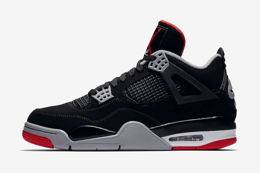 Where to Buy the Air Jordan 4 ‘Bred’