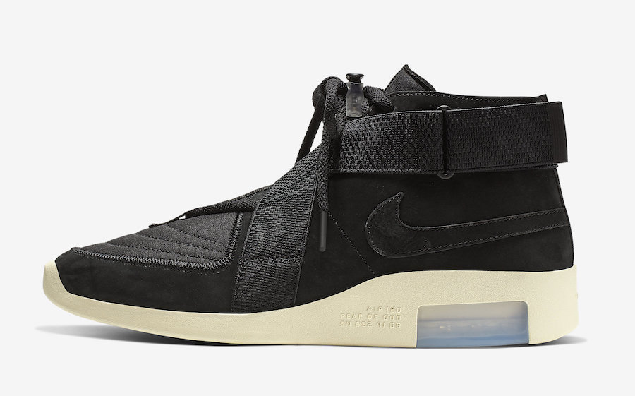 Where to Buy Nike Air Fear of God Raid ‘Black’