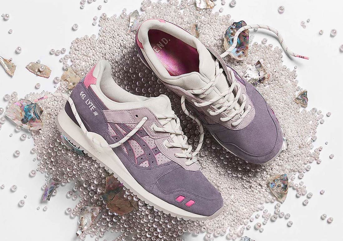 END x Asics Gel Lyte III ‘Pearl’ Release Date