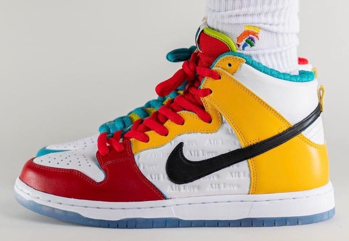 How the FroSkate x Nike SB Dunk High Looks On-Feet