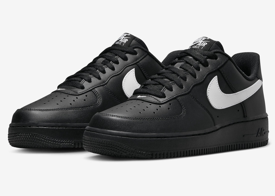 Nike Air Force 1 Low ‘Black White’ Returning Soon