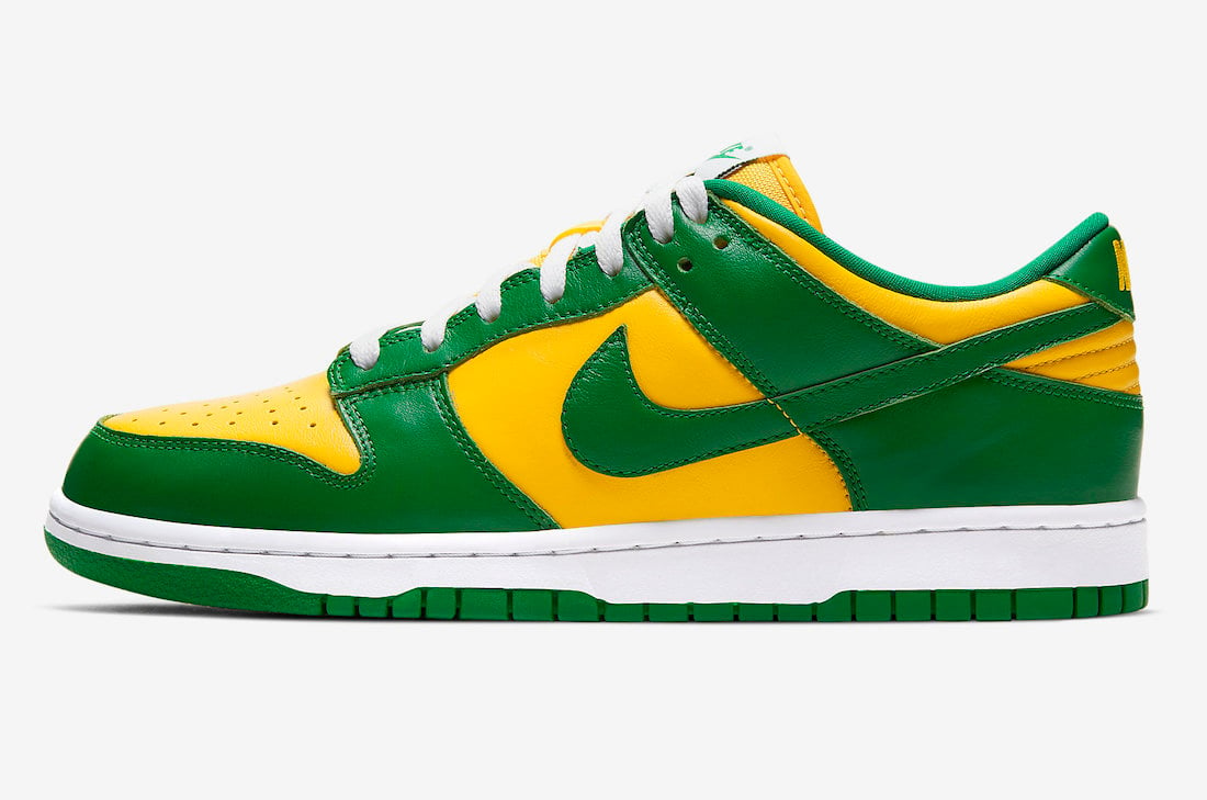 Nike Dunk Low Brazil 2024 CU1727-700 Release Date