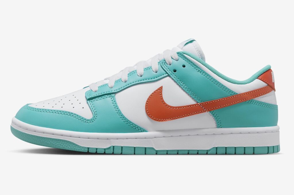 Nike Dunk Low Miami Dolphins Dusty Cactus DV0833-102