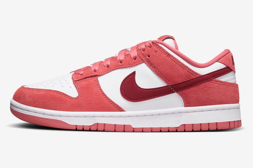 Nike Dunk Low Valentines Day 2024 FQ7056-100 Release Info