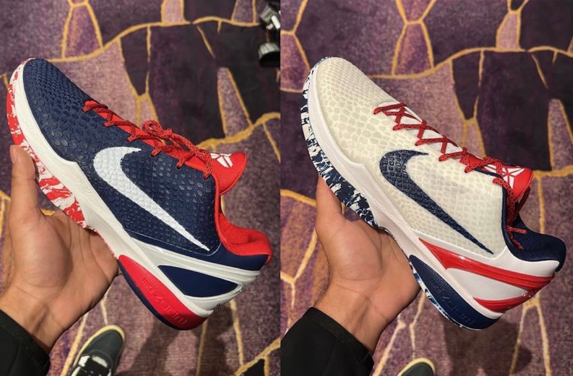 Quentin Grimes Showcases Nike Kobe 6 Protro ’Team USA’ PEs