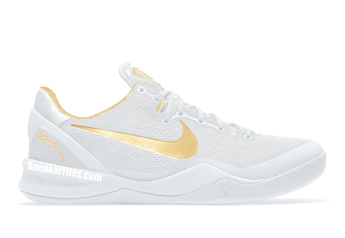 Kobe new shoes white on sale