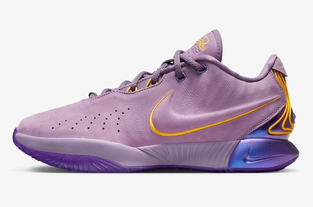 Nike LeBron 21 Violet Dust Purple Rain FV2345-500