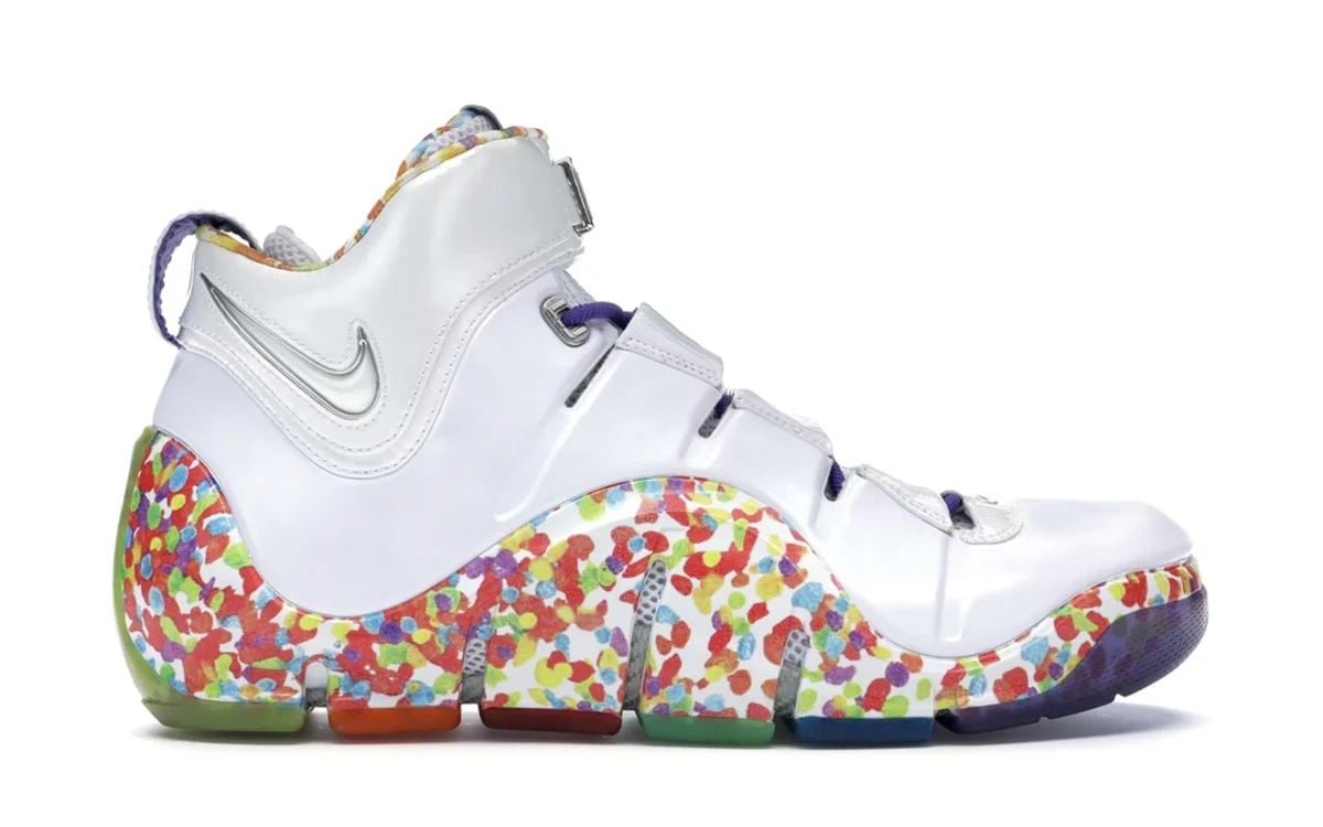 Nike LeBron 4 Fruity Pebbles 2024 DQ9310-100