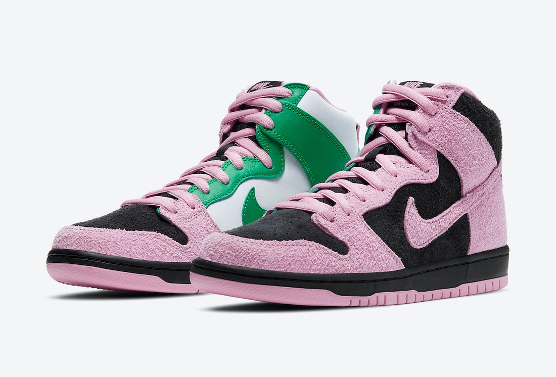 Nike SB Dunk High ‘Invert Celtics’ Official Images