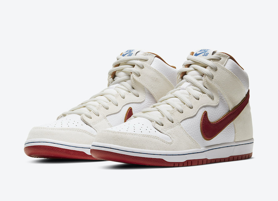 Nike SB Dunk High ‘Team Crimson’ Official Images