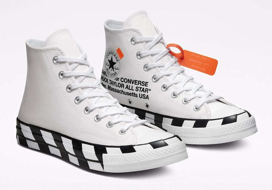 Off-White x Converse Chuck 70 is Restocking