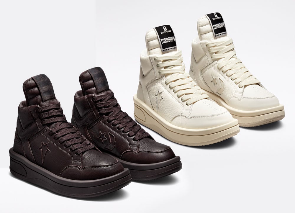 Rick Owens DRKSHDW x Converse TURBOWPN Debuts May 3rd