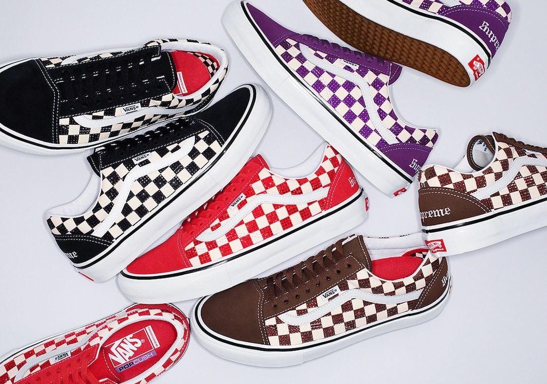 Supreme x Swarovski x Vans Old Skool Collection Debuts Tomorrow