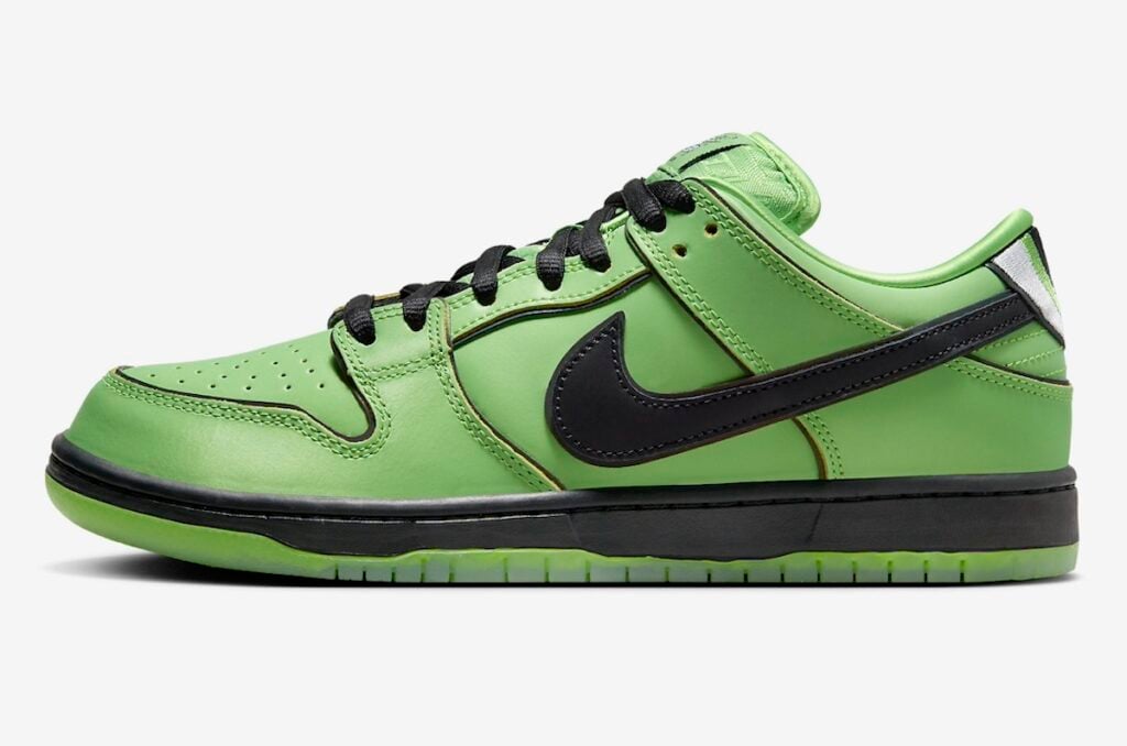 The Powerpuff Girls Nike SB Dunk Low Buttercup