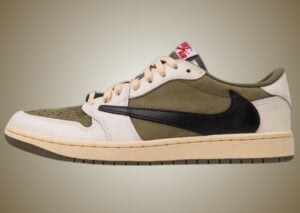 Travis Scott x Air Jordan 1 Low OG “Medium Olive” Releases Spring 2025